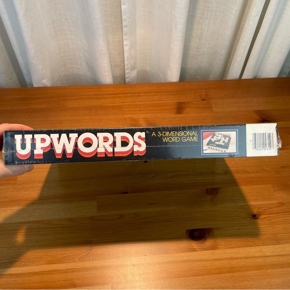 Deadstock VTG Sealed 1980s UPWORDS A 3 Dimensional Word Game Milton Bradley Comp - Picture 7 of 15